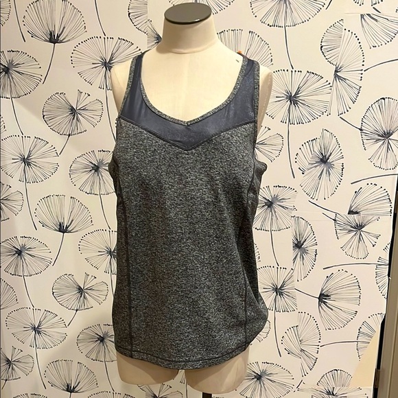 Zella XL Gray and Blue Tank Top - Picture 1 of 2